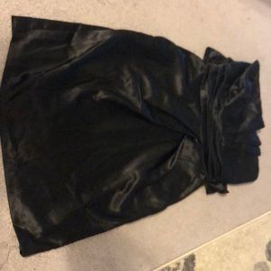 Black cocktail dress